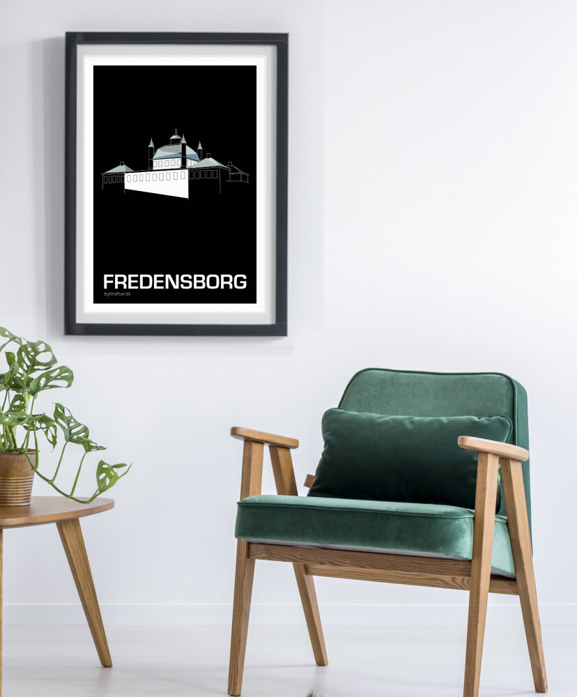 ♥ Fredensborg plakat  By Lindhardt