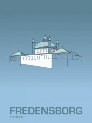 ♥ Fredensborg plakat  By Lindhardt