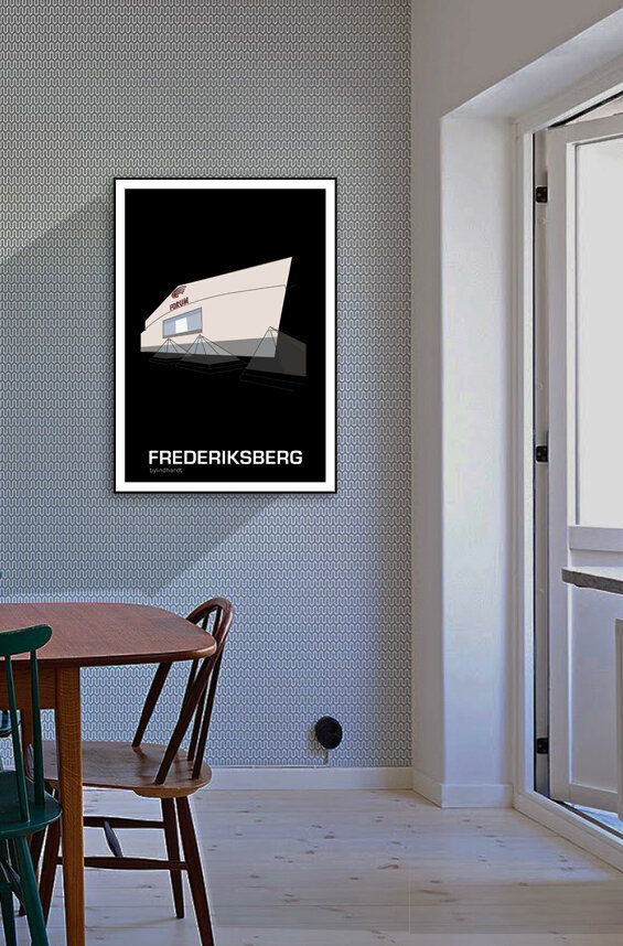 ♥ Frederiksberg plakat By Lindhardt