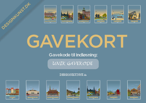Gavekort til Designkunst.dk