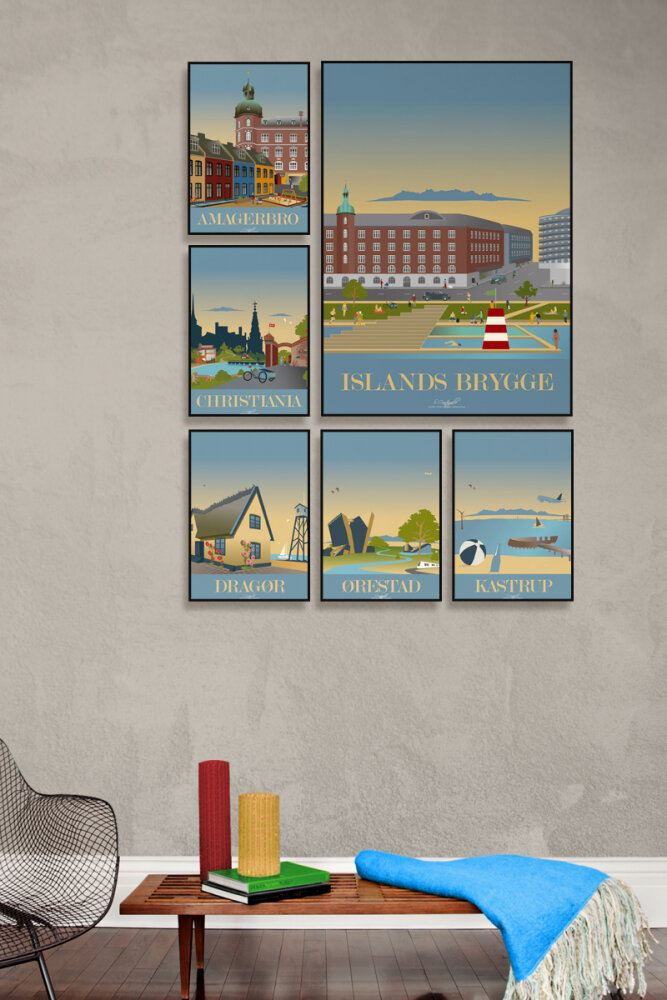 Islands Brygge Plakat